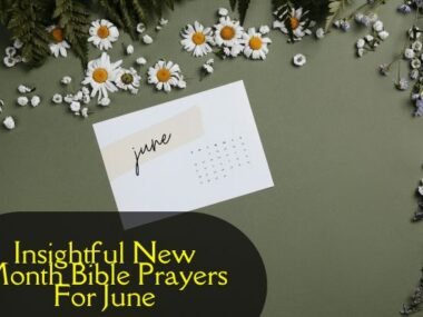 New Month Prayers For June