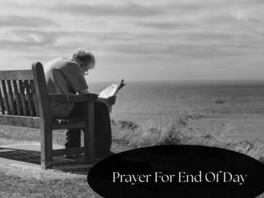 Prayer For End Of Day​