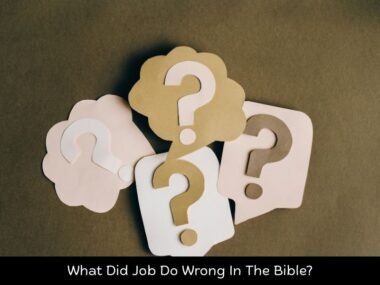 What Did Job Do Wrong In The Bible