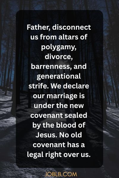 Prayers Against Marriage Destroyers With Scriptures