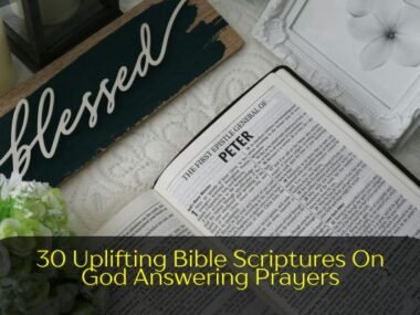Bible Scriptures On God Answering Prayers