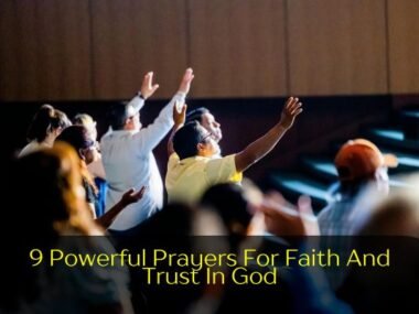 Prayers For Faith And Trust In God