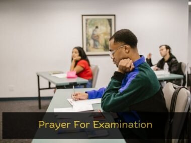 Prayer For Examination