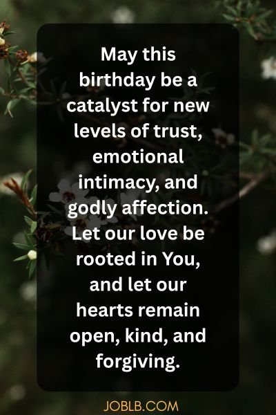 Long Emotional Birthday Prayers For Lover​