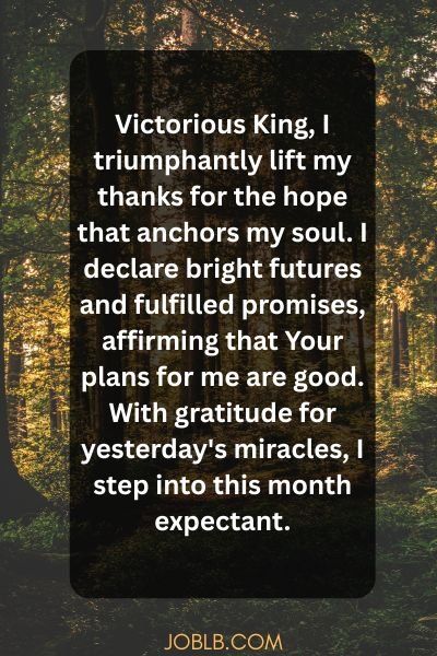Inspiring Prayers To Welcome The New Month With Thanks