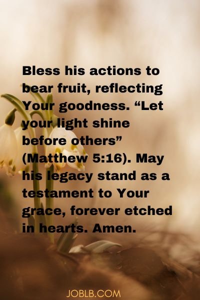 Daughter's Prayer for her Father