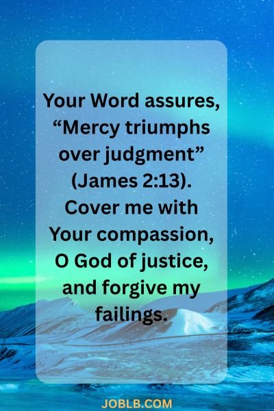 Prayer for Mercy and Grace with Bible Verses