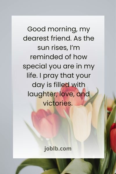 Good Morning Message To My Friend With Prayer