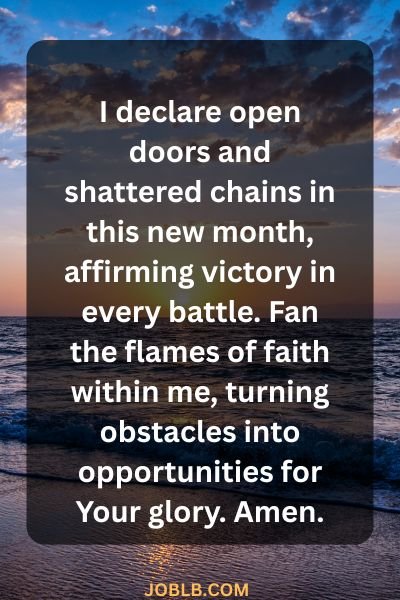 Inspiring Prayers To Welcome The New Month With Thanks